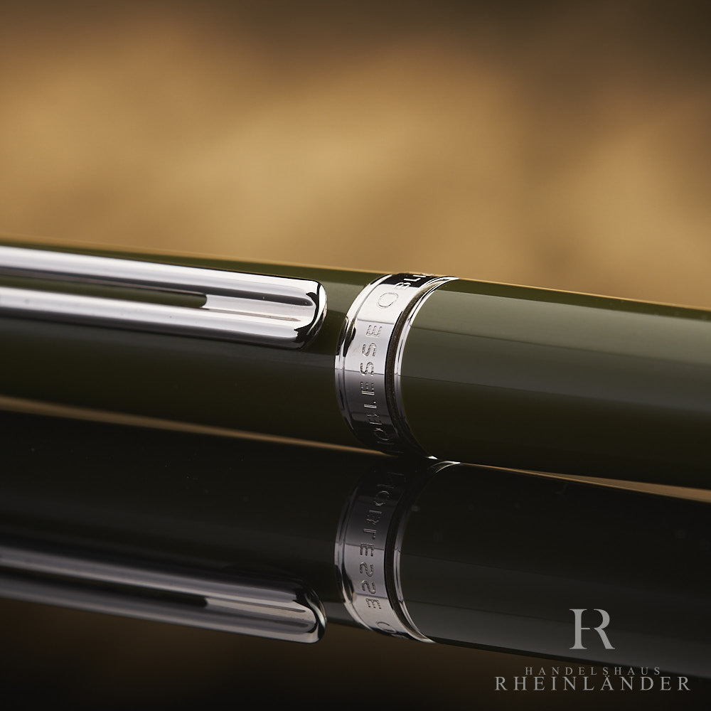 Montblanc Noblesse Oblige Olive Platinum Line Ballpoint Pen 