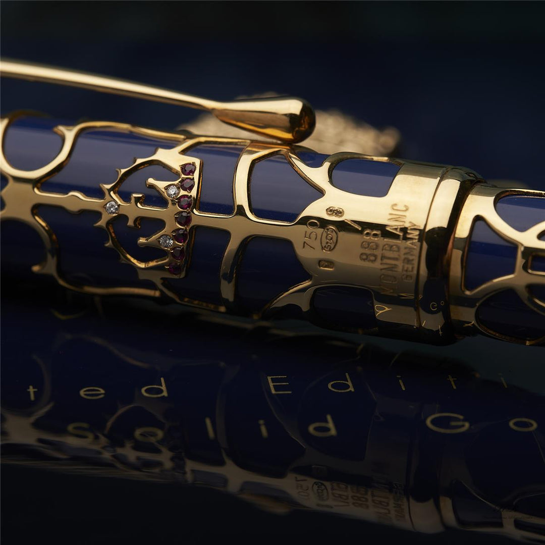 Montblanc Patron of Art 888 Edition 1995 Prince Regent Füllfederhalter ID 28629