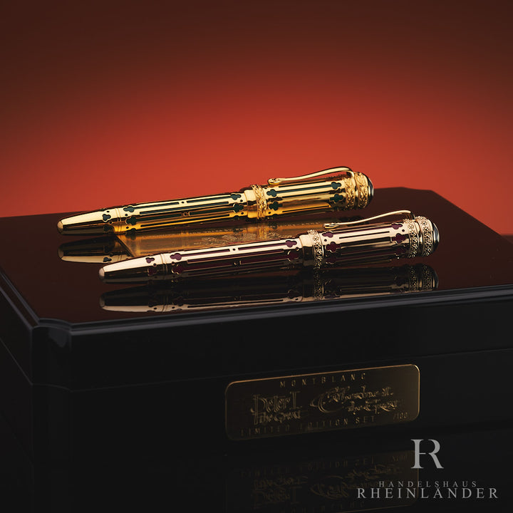 Montblanc Patron of Art 300 Years St. Petersburg 4810 Set Fountain Pens ID 9248