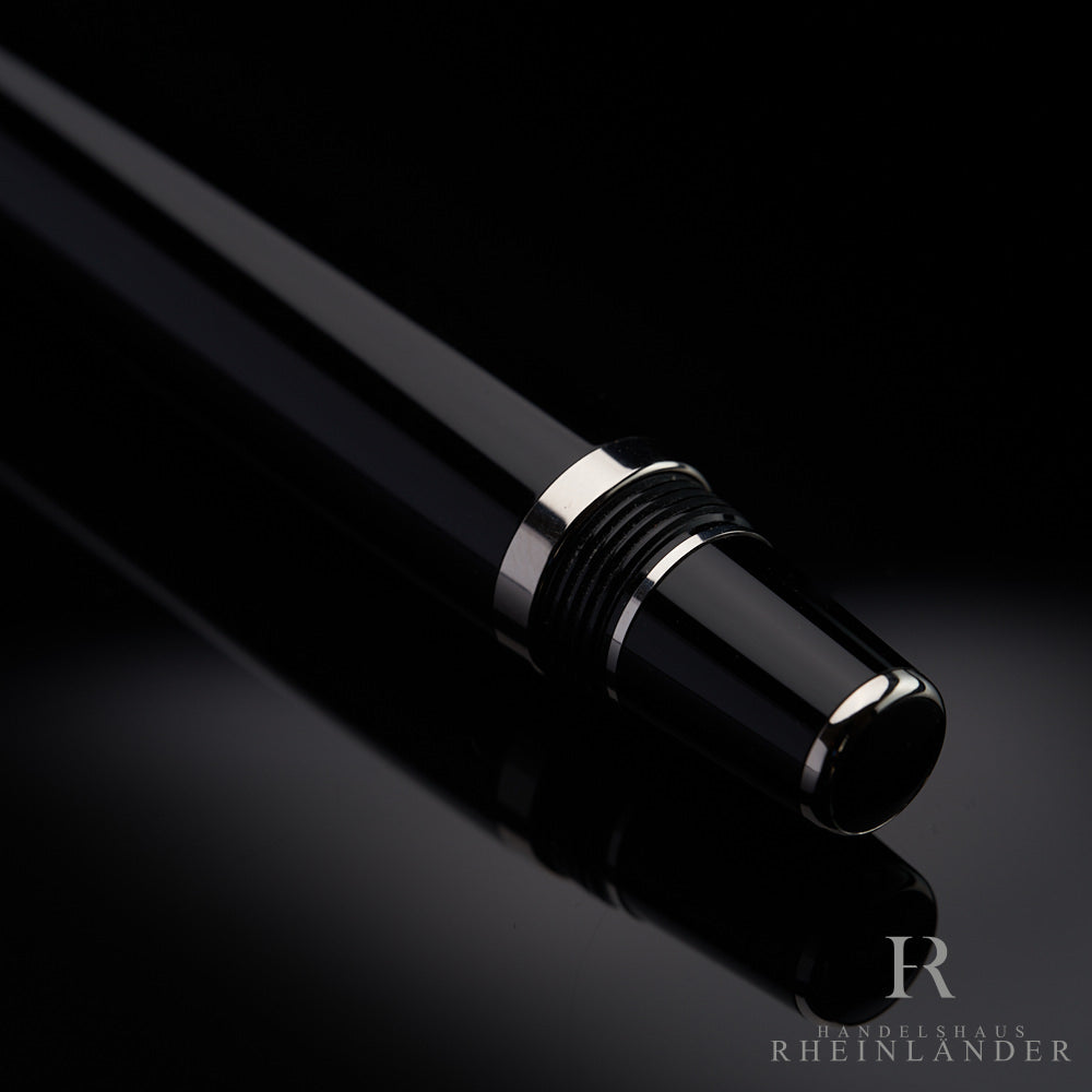 Montblanc Boheme Bleu Midsize Platinum Fountain Pen Füllfederhalter ID 25131 OVP