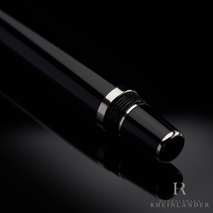 Montblanc Boheme Bleu Midsize Platinum Fountain Pen Füllfederhalter ID 25131 OVP