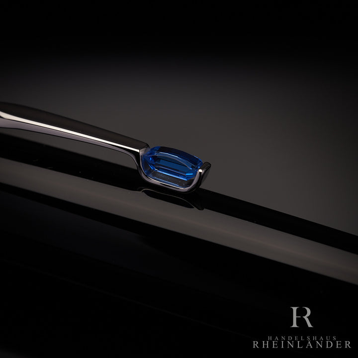 Montblanc Boheme Bleu Platinum Line Kugelschreiber Resin Schwarz ID 05795 OVP