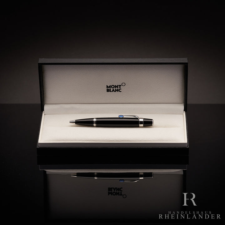 Montblanc Boheme Bleu Platinum Kugelschreiber in Geschenkbox