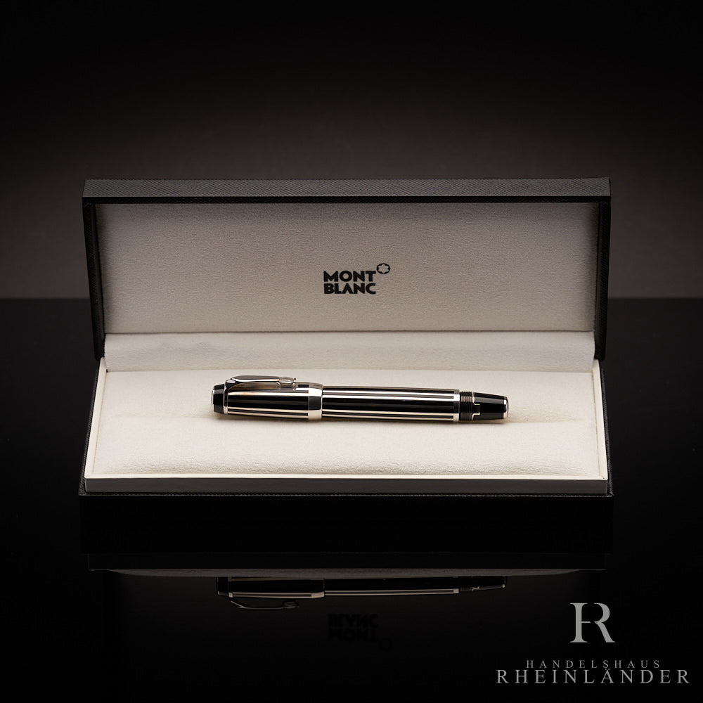 Montblanc Boheme Crystal Platinum Füllfederhalter in Geschenkbox