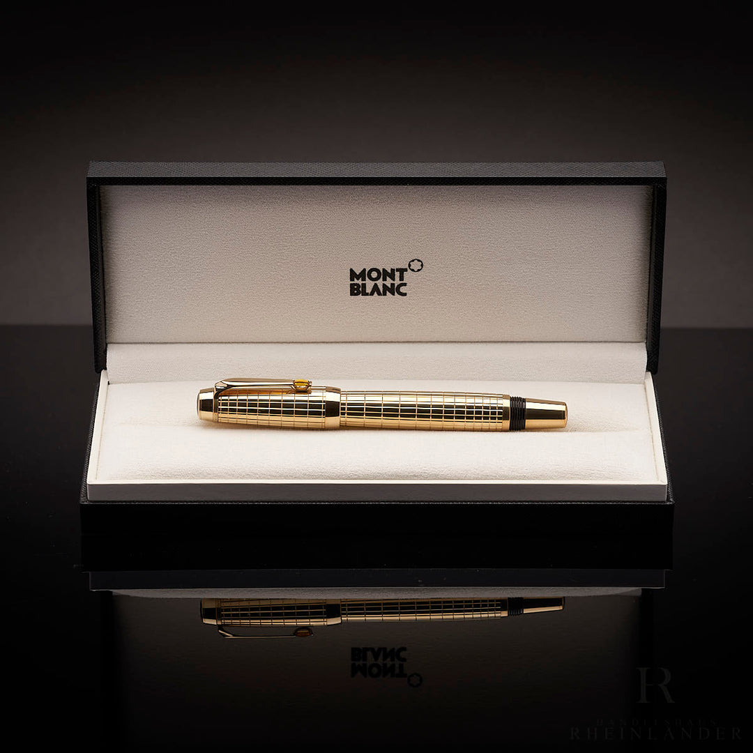 Montblanc Boheme Gold Plated Citrin Rollerball in Geschenkbox