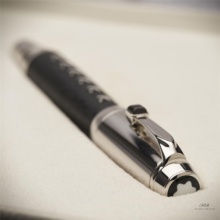 Montblanc Boheme Jewels Black Sharkskin fountain pen with leather case with original packaging
