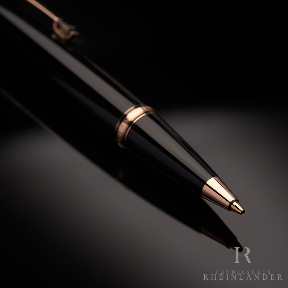 Montblanc Boheme Marron Line Rose Gold Drehbleistift Edelharz Schwarz ID 38271