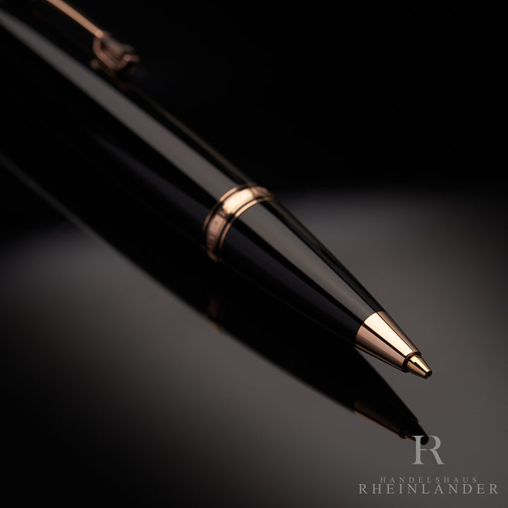 Montblanc Boheme Marron Line Rose Gold Drehbleistift Edelharz Schwarz ID 38271