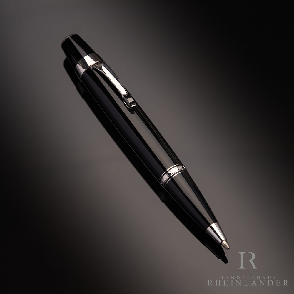 Montblanc Boheme Noir Platinum Line Drehbleistift Resin Schwarz ID 05099 OVP