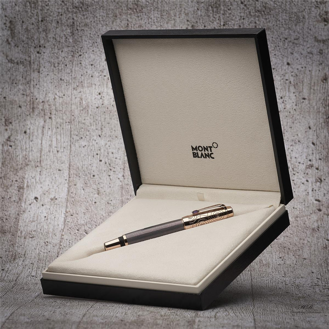Montblanc Boheme Pirouette Lilas Rollerball in offener Geschenkbox