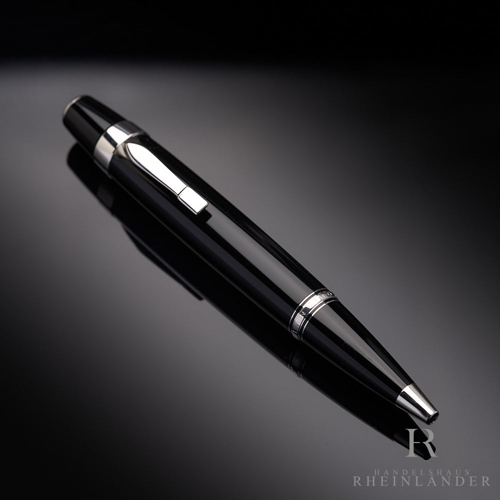 Montblanc Boheme Platinum Line Kugelschreiber Ballpoint Pen Resin Black OVP