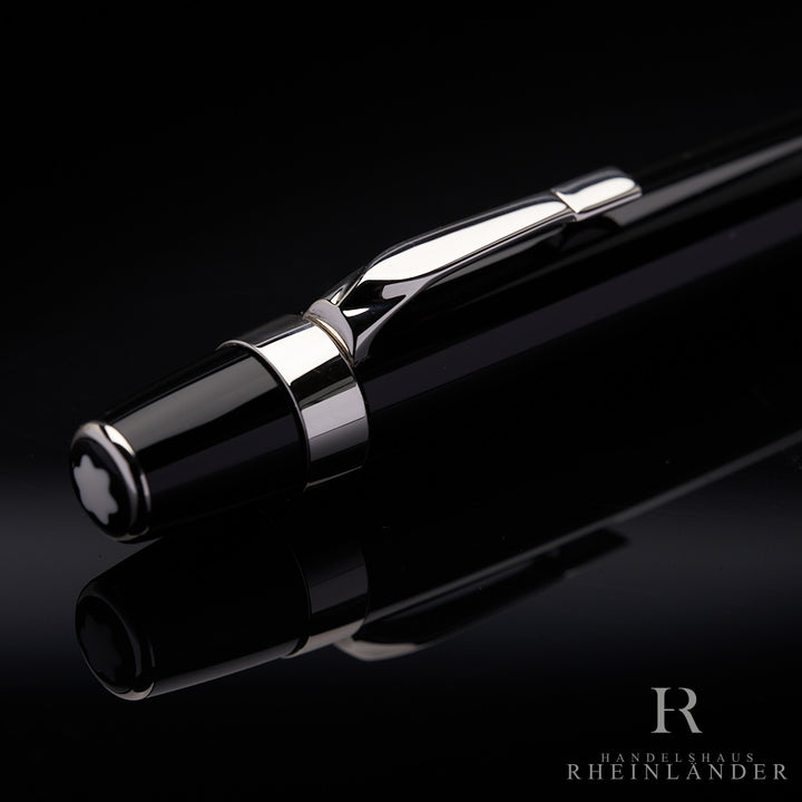 Montblanc Boheme Platinum Line Kugelschreiber Ballpoint Pen Resin Black OVP