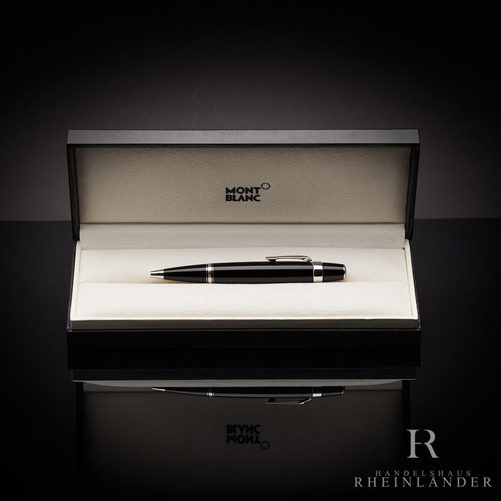 schwarzer Montblanc Boheme Platin Line Kugelschreiber in Originalverpackung