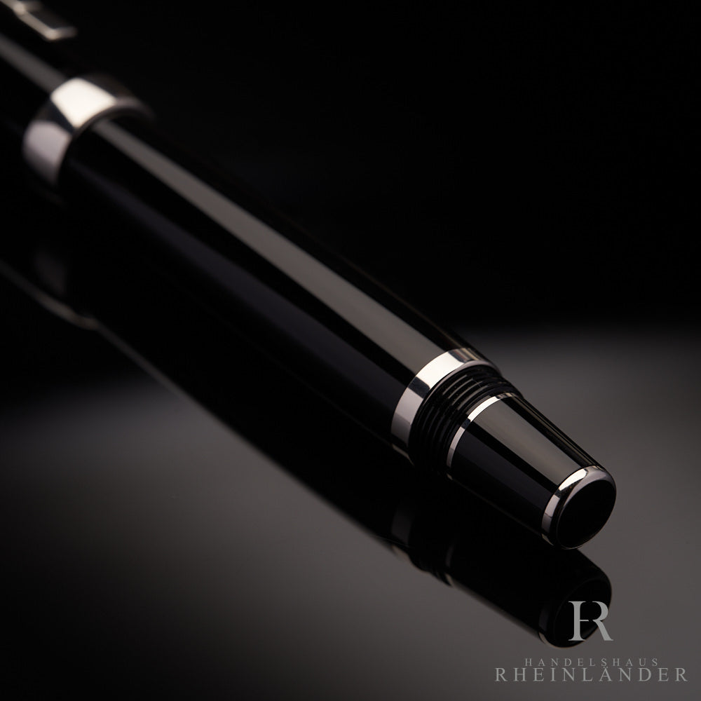Montblanc Boheme Platinum Line Rollerball Resin Schwarz Modell 25350 ID 6349 OVP