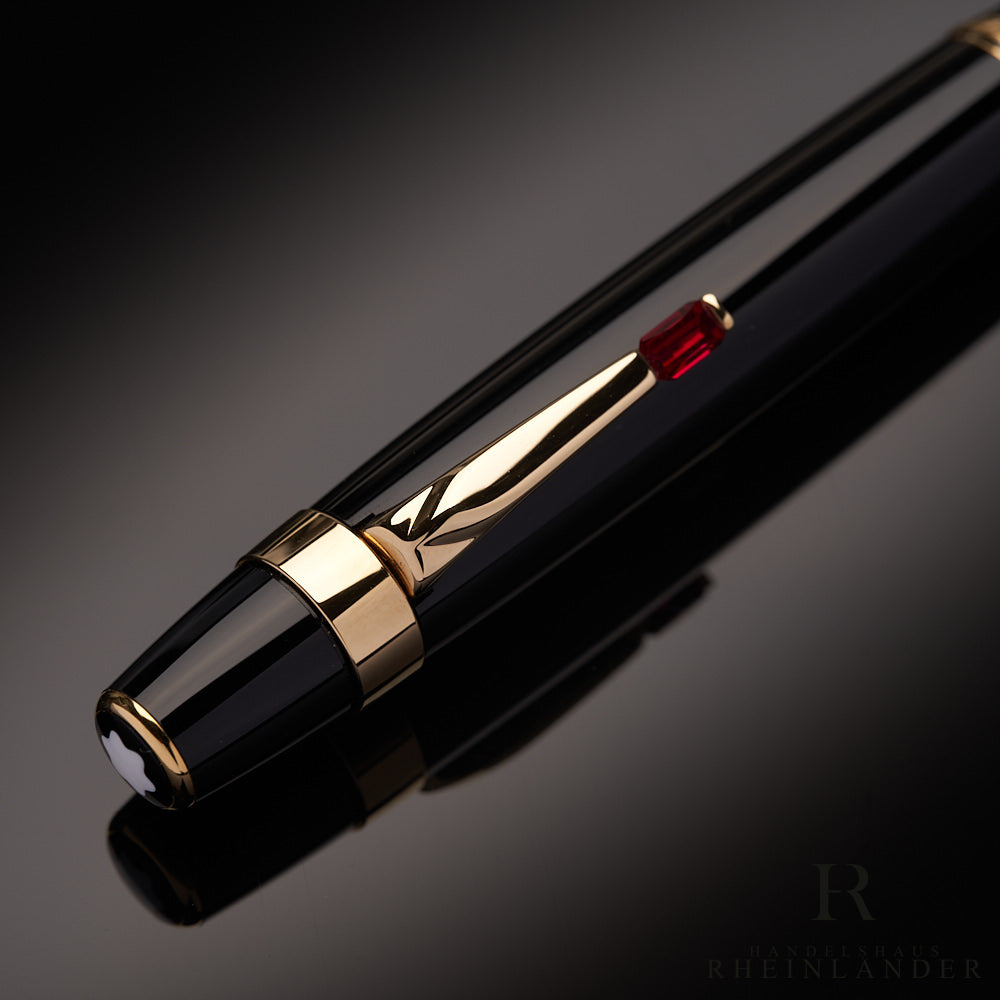 Montblanc Boheme Rouge Line Edelharz Mechanical Pencil Drehbleistift ID 5097 OVP