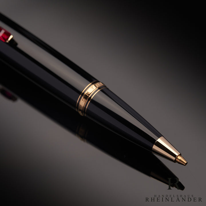 Montblanc Boheme Rouge Line Edelharz Mechanical Pencil Drehbleistift ID 5097 OVP