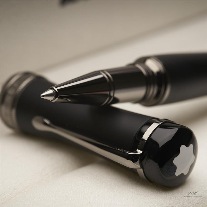 Montblanc Bonheur Boyfriend Roller Ball Fine Liner Edelharz Black ID 118498 OVP