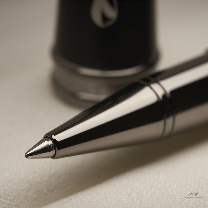 Montblanc Bonheur Boyfriend Roller Ball Fine Liner Edelharz Black ID 118498 OVP