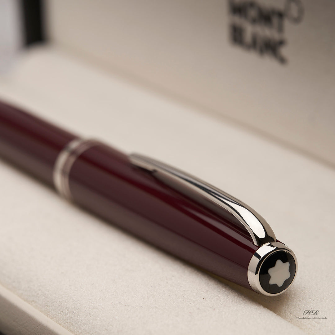 Montblanc CRUISE COLLECTION BORDEAUX PLATINUM LINE Roller Ball ID 113041 OVP