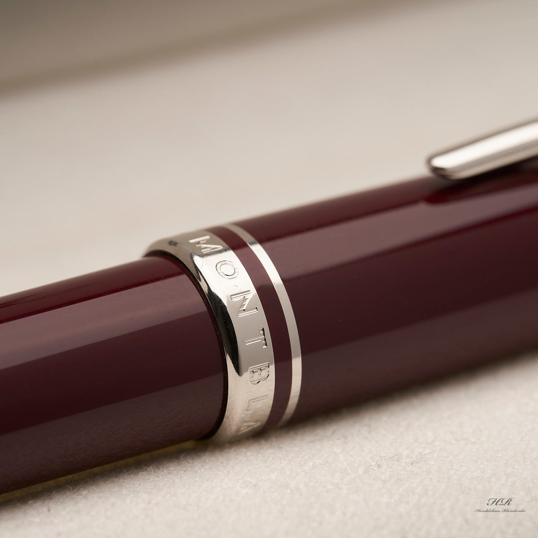 Montblanc CRUISE COLLECTION BORDEAUX PLATINUM LINE Roller Ball ID 113041 OVP