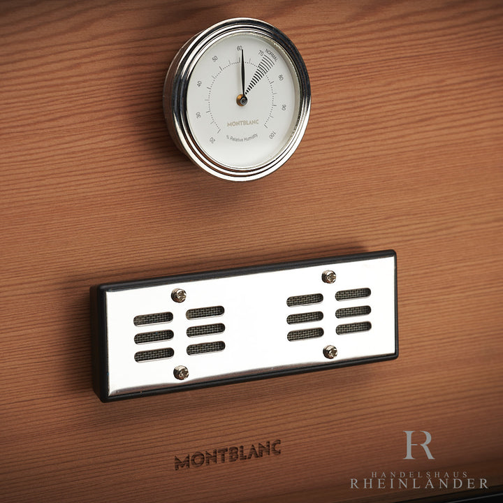 Montblanc Cigar Accessories Table Humidor Laquered Wood Black 124065 ID