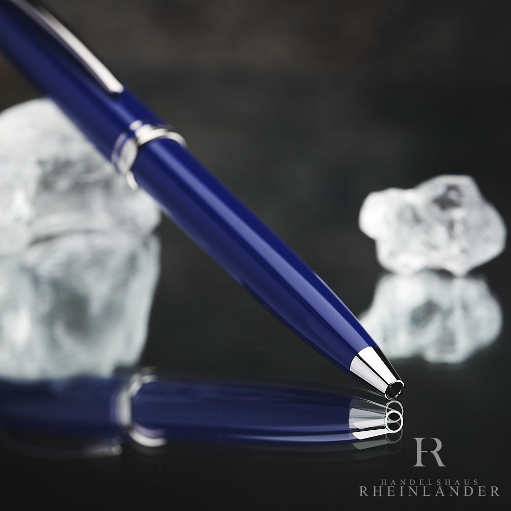 Montblanc Cruise Platinum Line Resin Blue Kugelschreiber ID 132489-113072
