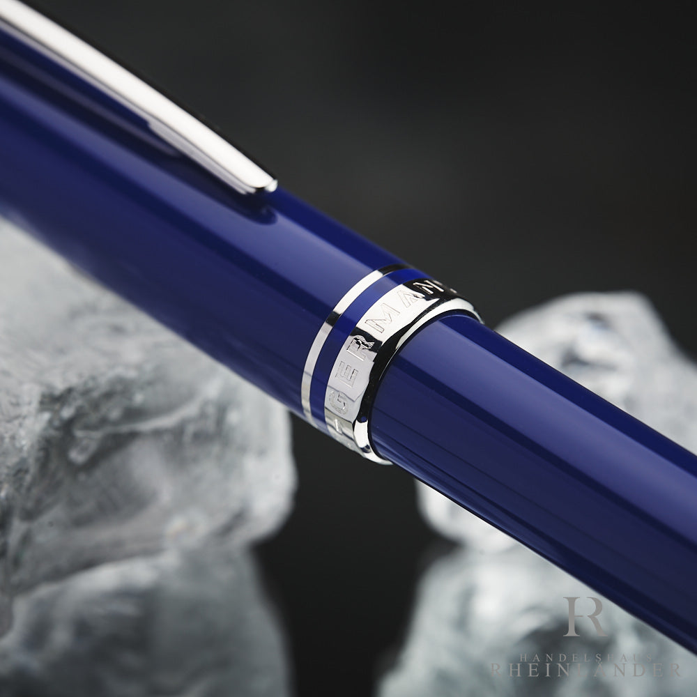Montblanc Cruise Platinum Line Resin Blue Kugelschreiber ID 132489-113072