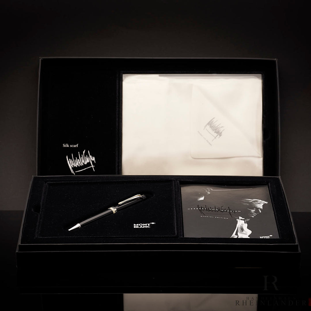 Montblanc Herbert von Karajan Kugelschreiber mit Tuch in Box