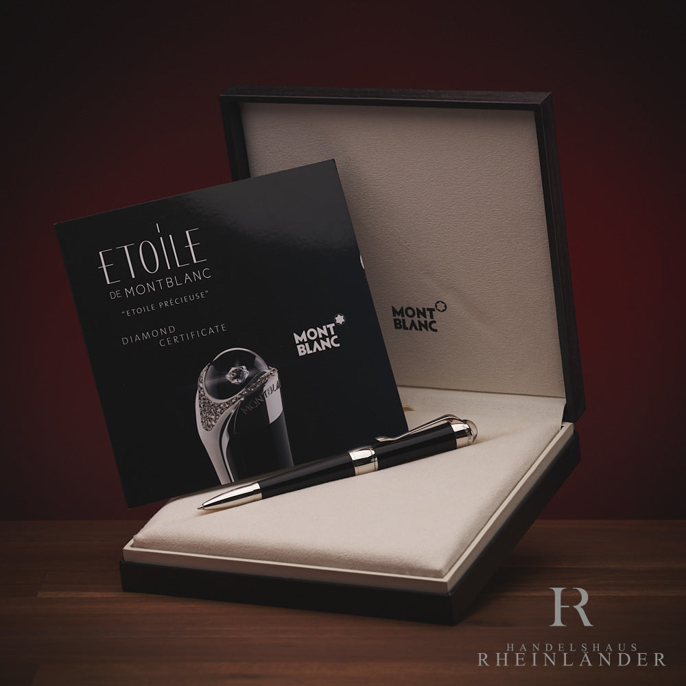Montblanc Etoile Kugelschreiber mit Broschüre in Geschenkbox