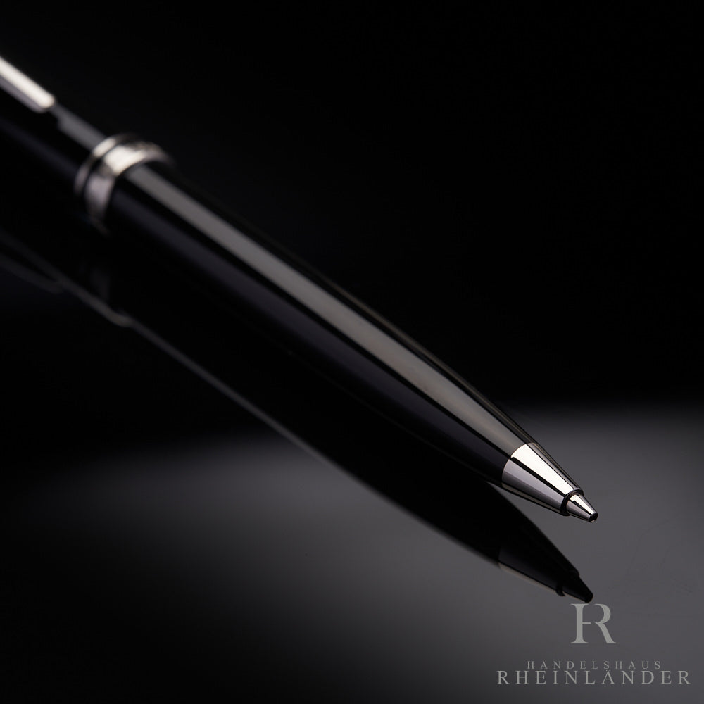 Montblanc Generation Line Precious Resin Black Mechanical Pencil Platinum-Plated Trim