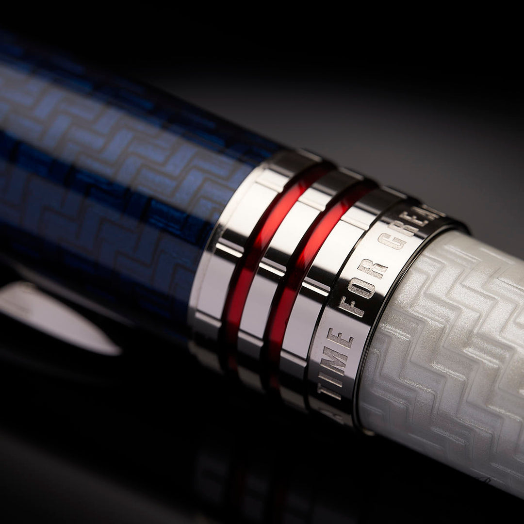 Pluma estilográfica Montblanc Grandes Personajes 2015 Edición Limitada 1917 JF Kennedy ID111042