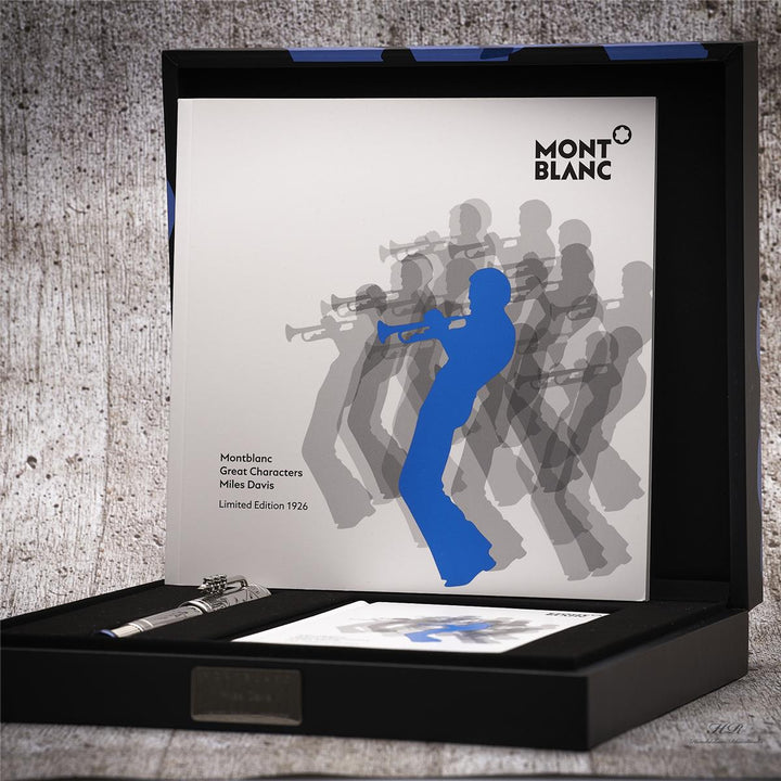 Bolígrafo Montblanc Grandes Personajes Edición Limitada 1926 Miles Davis Roller Ball ID 114191