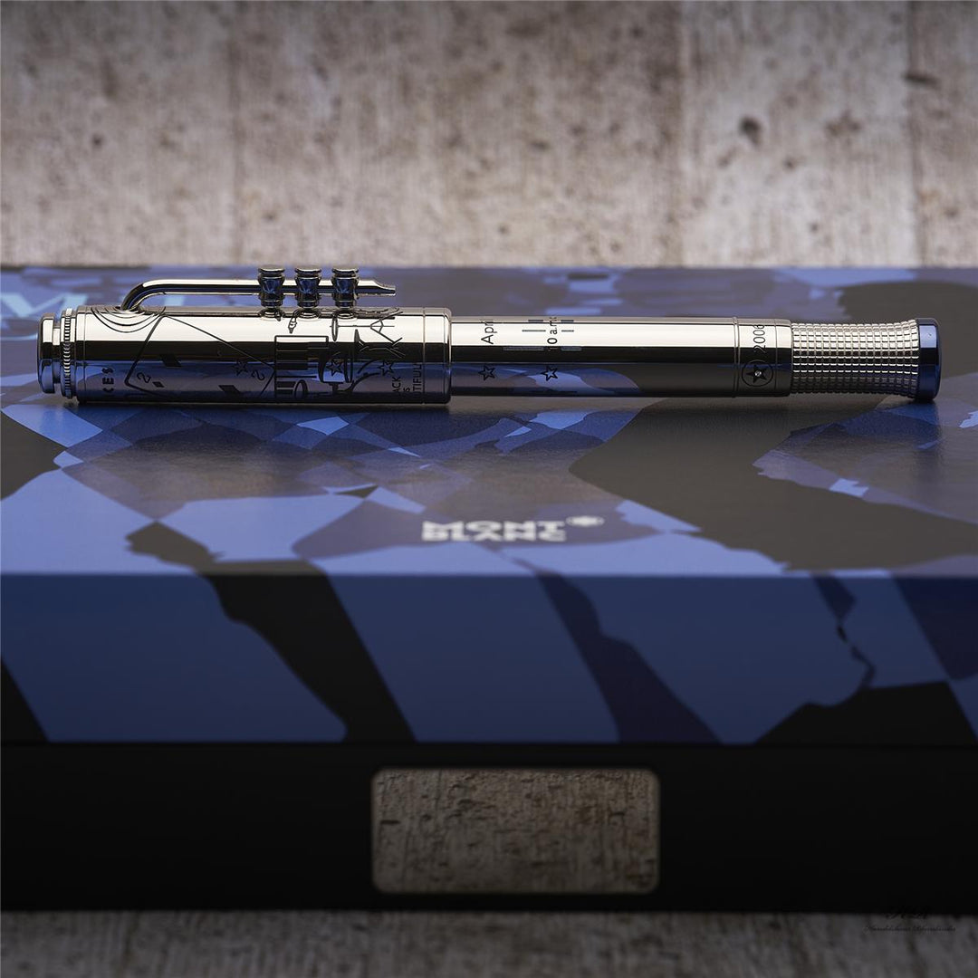 Bolígrafo Montblanc Grandes Personajes Edición Limitada 1926 Miles Davis Roller Ball ID 114191