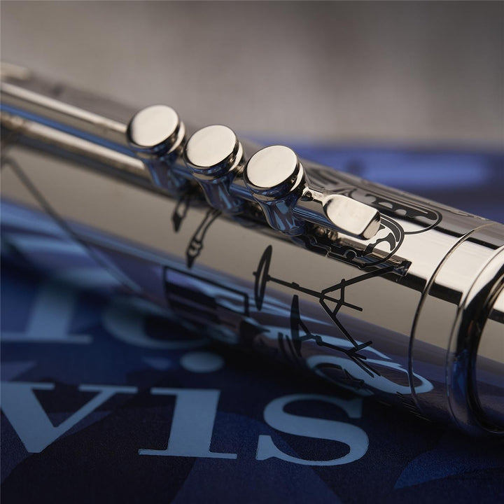 Bolígrafo Montblanc Grandes Personajes Edición Limitada 1926 Miles Davis Roller Ball ID 114191