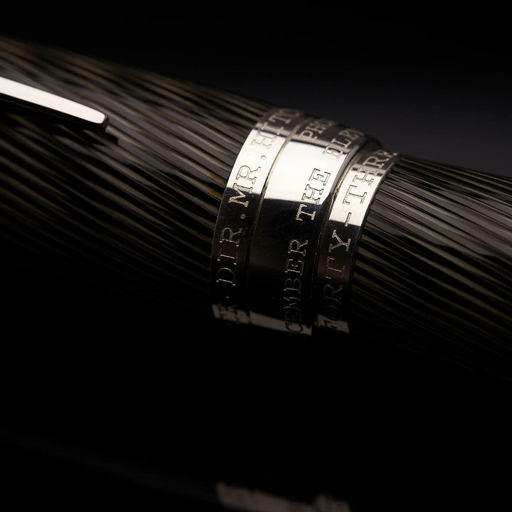 Bolígrafo de bolsillo Montblanc Grandes Personajes Edición Limitada Alfred Hitchcock ID 106509