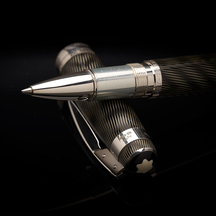 Bolígrafo de bolsillo Montblanc Grandes Personajes Edición Limitada Alfred Hitchcock ID 106509