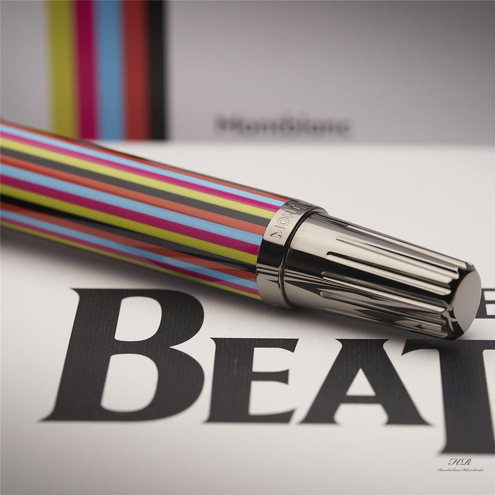 Bolígrafo de tinta líquida Montblanc Great Characters Edición Especial The Beatles ID 116257 OVP