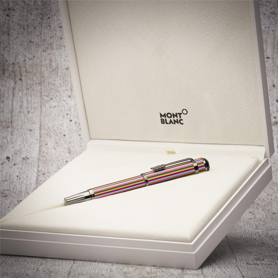 Bolígrafo de tinta líquida Montblanc Great Characters Edición Especial The Beatles ID 116257 OVP