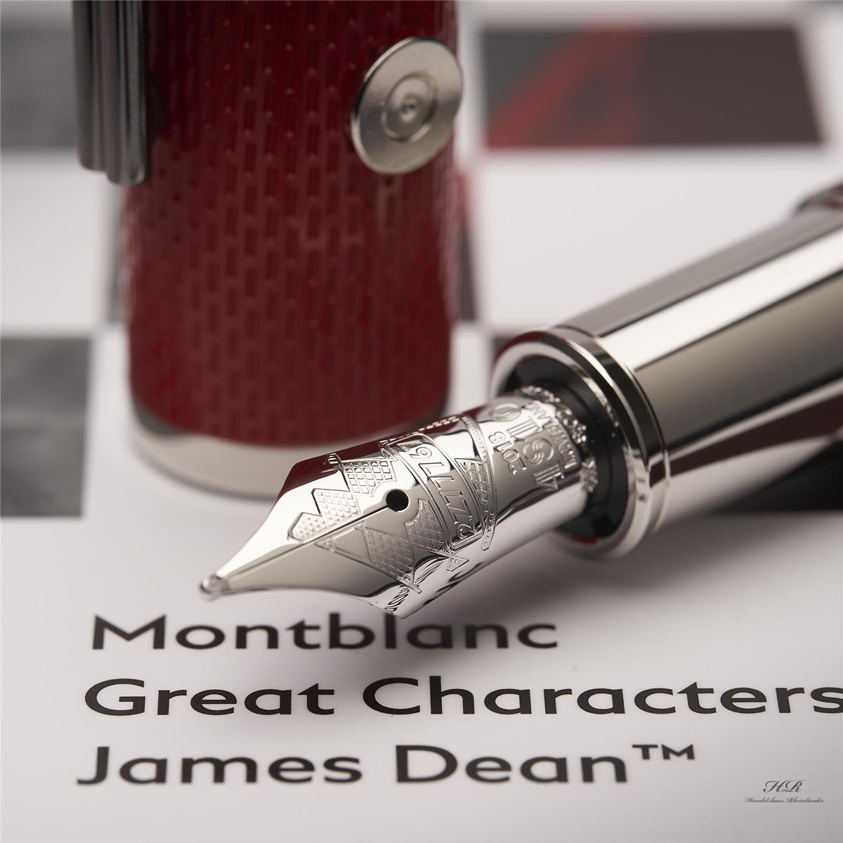 筆記具 MONTBLANC James Dean Special Edition GREAT CHARACTERS JAMES DEAN FOUNTAIN PEN SPECIAL EDITION MONTBLANC