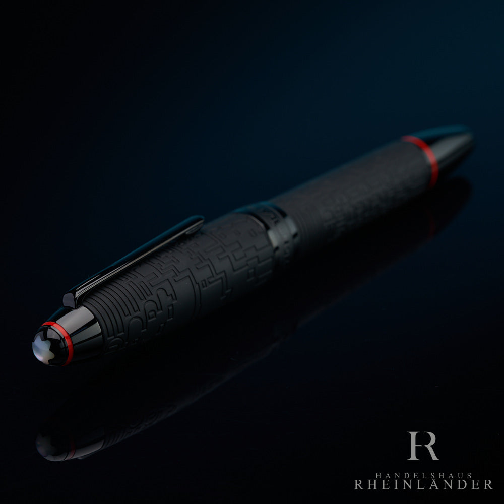 Bolígrafo rollerball de punta fina Montblanc Great Masters Pirelli Edición Limitada 125975 en su embalaje original
