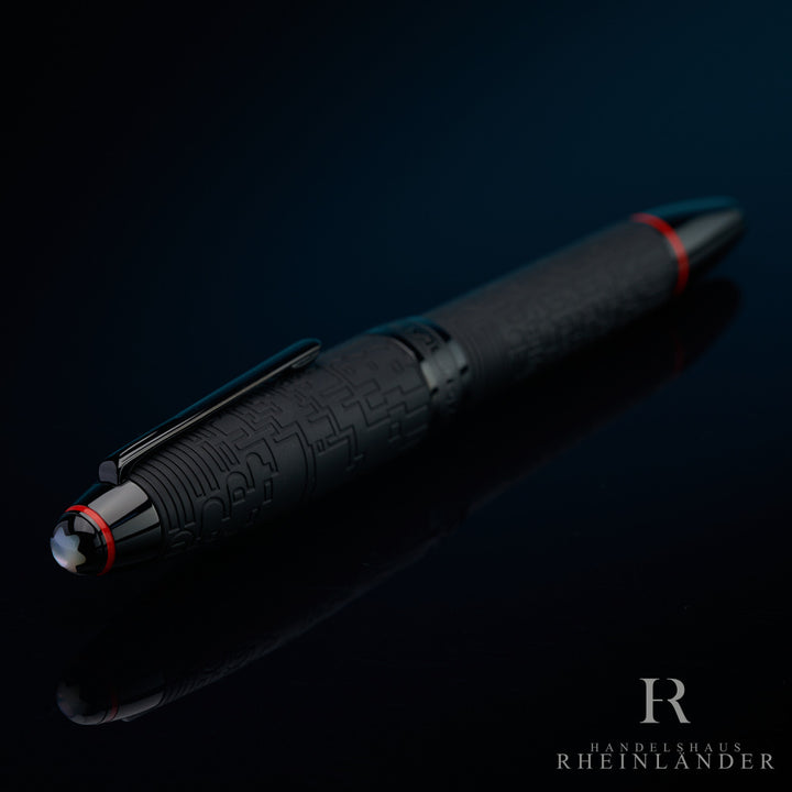 Bolígrafo rollerball de punta fina Montblanc Great Masters Pirelli Edición Limitada 125975 en su embalaje original