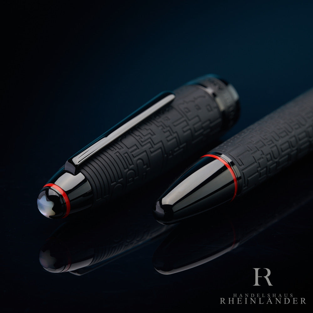 Bolígrafo rollerball de punta fina Montblanc Great Masters Pirelli Edición Limitada 125975 en su embalaje original