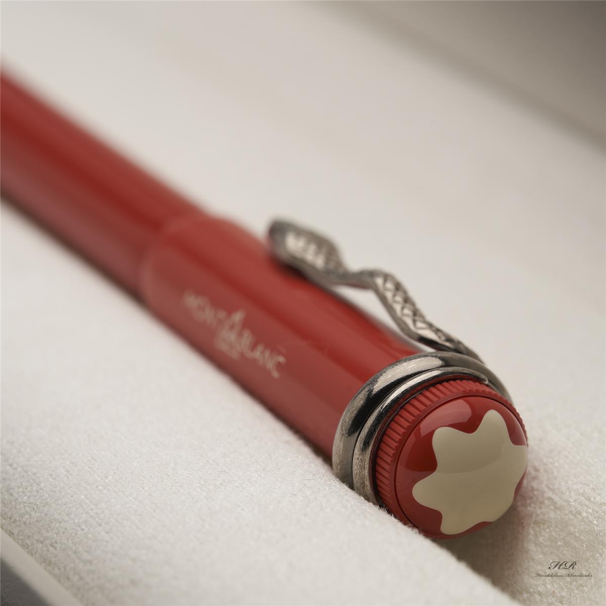 Montblanc Heritage Collection Rouge et Noir Coral Roller Ball ID