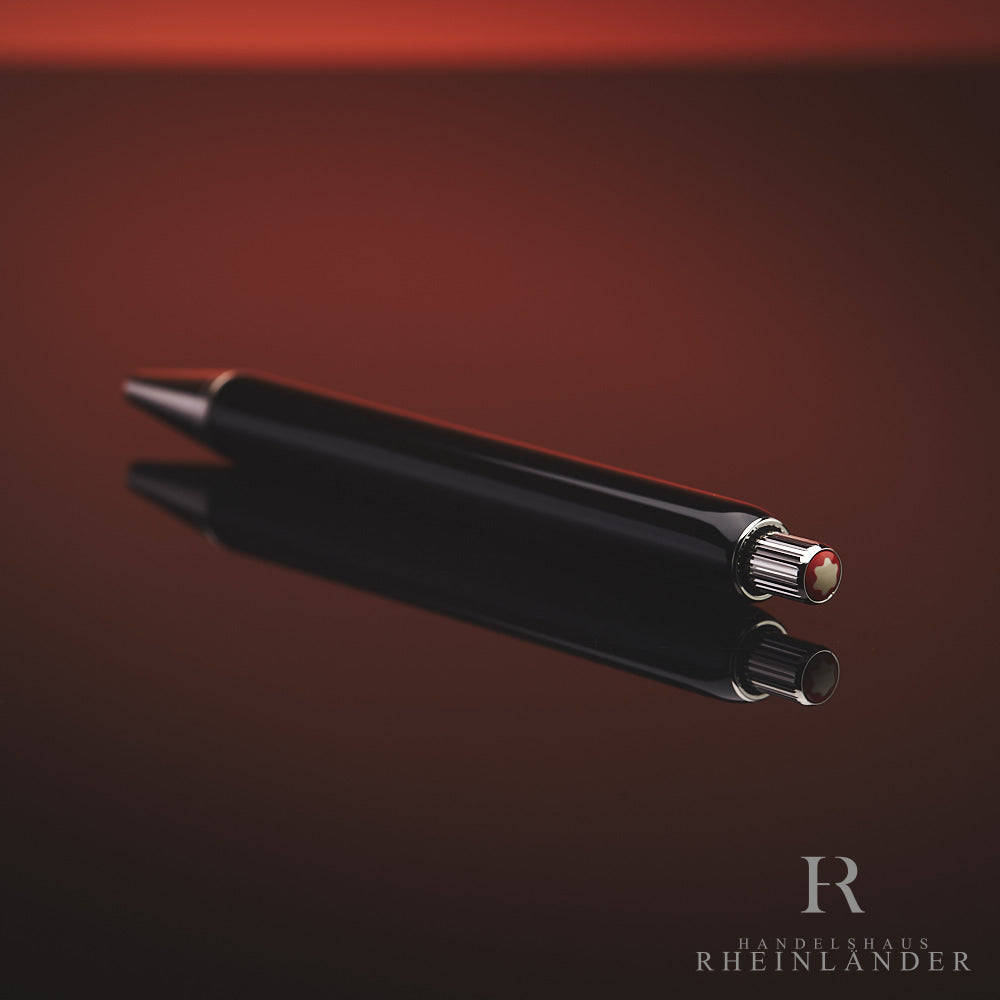 Montblanc Heritage Rouge et Noir Special Edition Baby Black Ballpoint Pen 127853