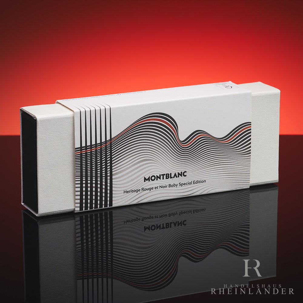 Bolígrafo Montblanc Heritage Rouge et Noir Edición Especial Baby Ivory 128123