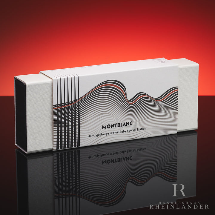 Bolígrafo Montblanc Heritage Rouge et Noir Edición Especial Baby Ivory 128123