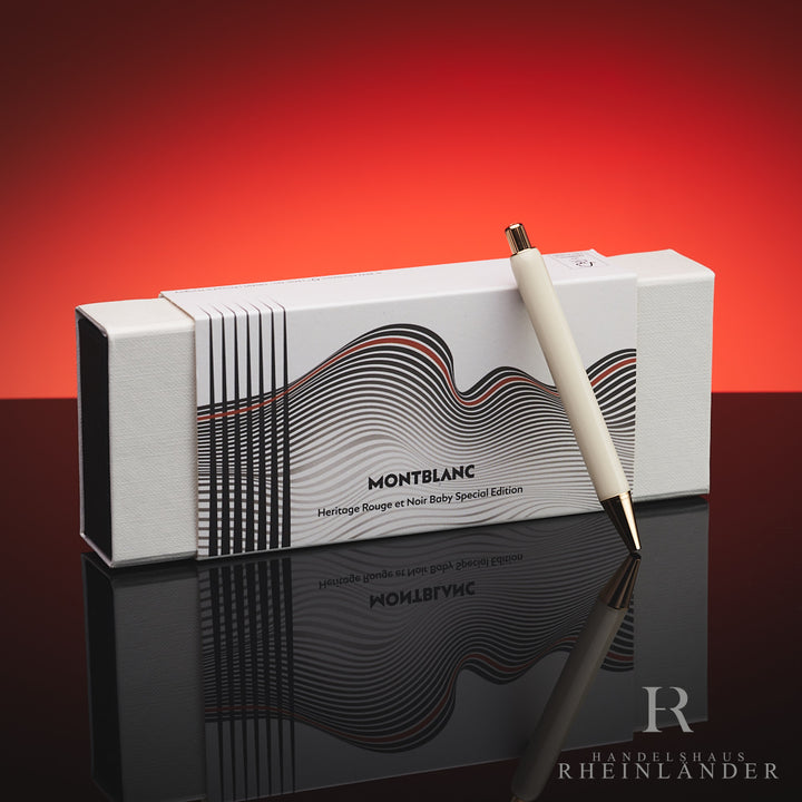 Montblanc Heritage Baby Ivory Kugelschreiber mit Originalverpackung