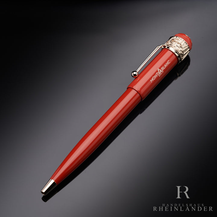 Montblanc Heritage Rouge et Noir Spider Metamorphosis Coral pen ID 118234 orig