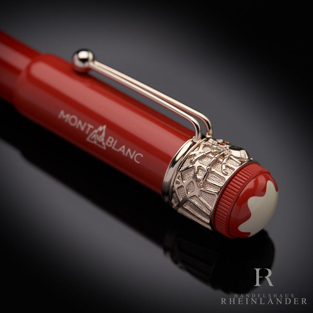 Montblanc Heritage Rouge et Noir Spider Metamorphosis Coral pen ID 118234 orig