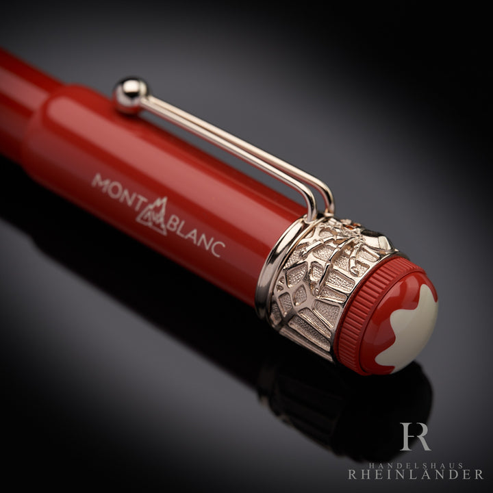 Montblanc Heritage Rouge et Noir Spider Metamorphosis Coral pen ID 118234 orig